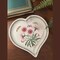 Portmeirion Botanic Garden 9 Inch Heart Dish - Treasure Flower